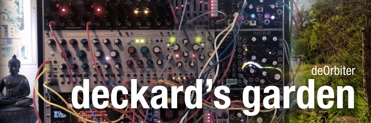 “Deckard’s garden”